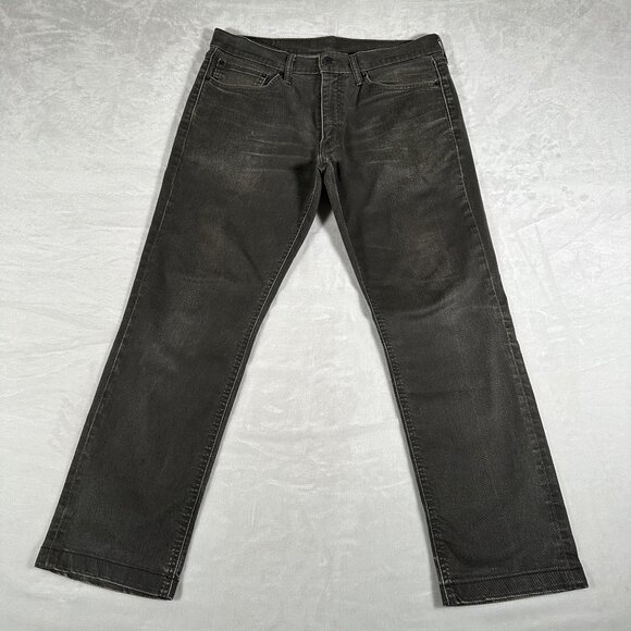 Levi's Other - Levis 541 Men Jeans Denim Straight Legs Cotton Blend Dark Gray Size W 34 L 34